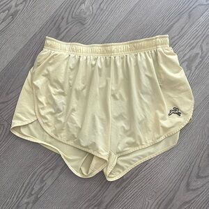 Tracksmith Twilight Split Shorts Women's - Medium - Yellow